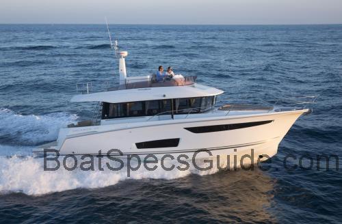 Jeanneau Velasco 43F fiche technique et avis